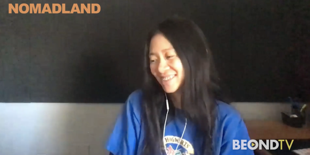 Chloe Zhao is the Academy Award winning director of “Nomadland”