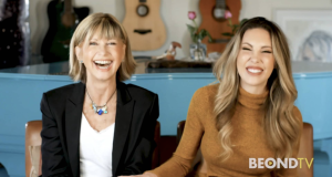 Olivia Newton John & daughter Chloe Lattanzi are climbing the charts with a new duet