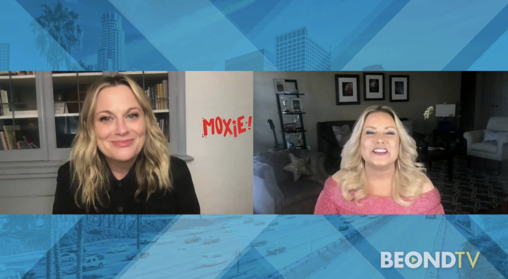 Amy Poehler loves Kelly Clarkson, Las Vegas and her new film Moxie!