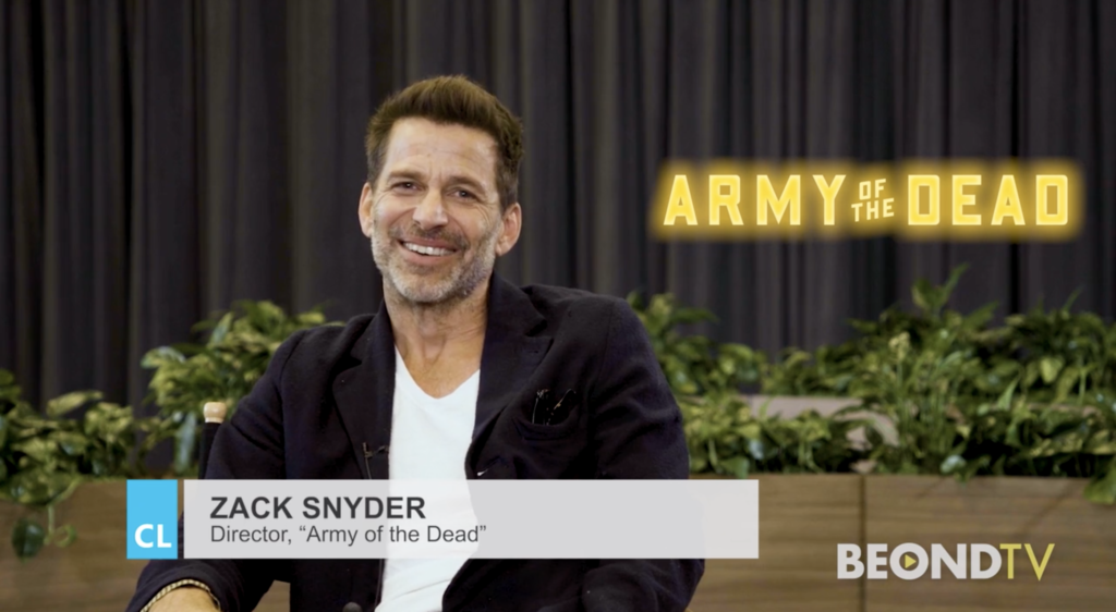 Director Zack Snyder on “Army of the Dead” starring Las Vegas