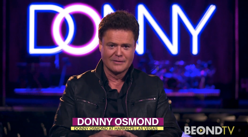 Donny Osmond is back in Vegas performing at Harrah’s
