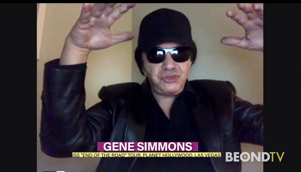 Gene Simmons on his love of art and new Vegas residency with KISS