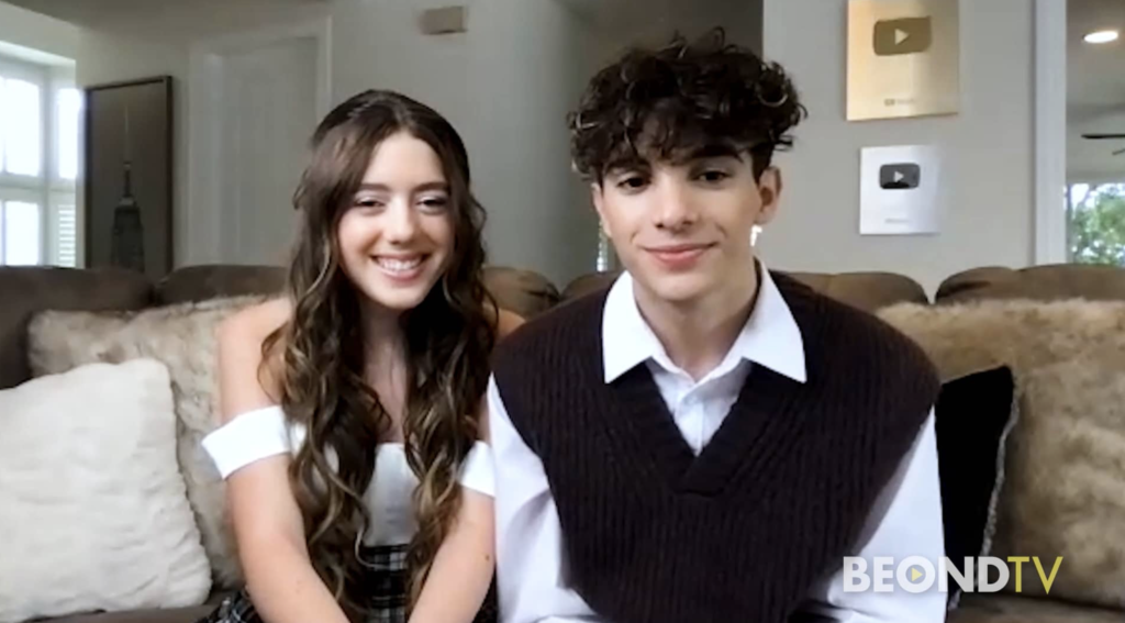 Teen stars Symonne Harrison & Nick Bencivengo on their single ‘With You”