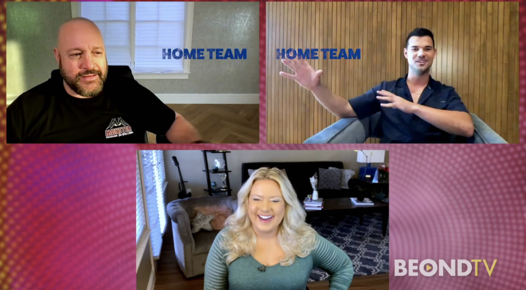 Kevin James and Taylor Lautner on Netflix’s “Home Team”