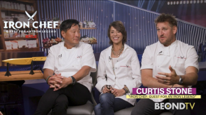 “Iron Chef: Quest for an Iron Legend” stars on the fierce competition!