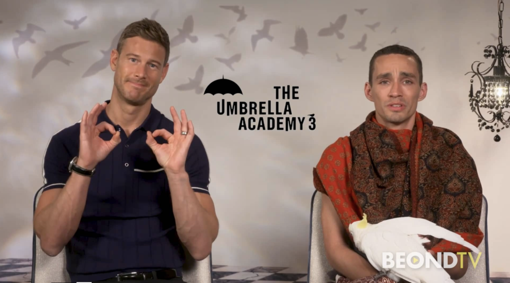 The stars of “The Umbrella Academy” talk “Footloose” and season 3!