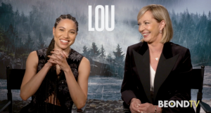 Allison Janney and Jurnee Smollett talk making their action thriller and Netflix hit “Lou”