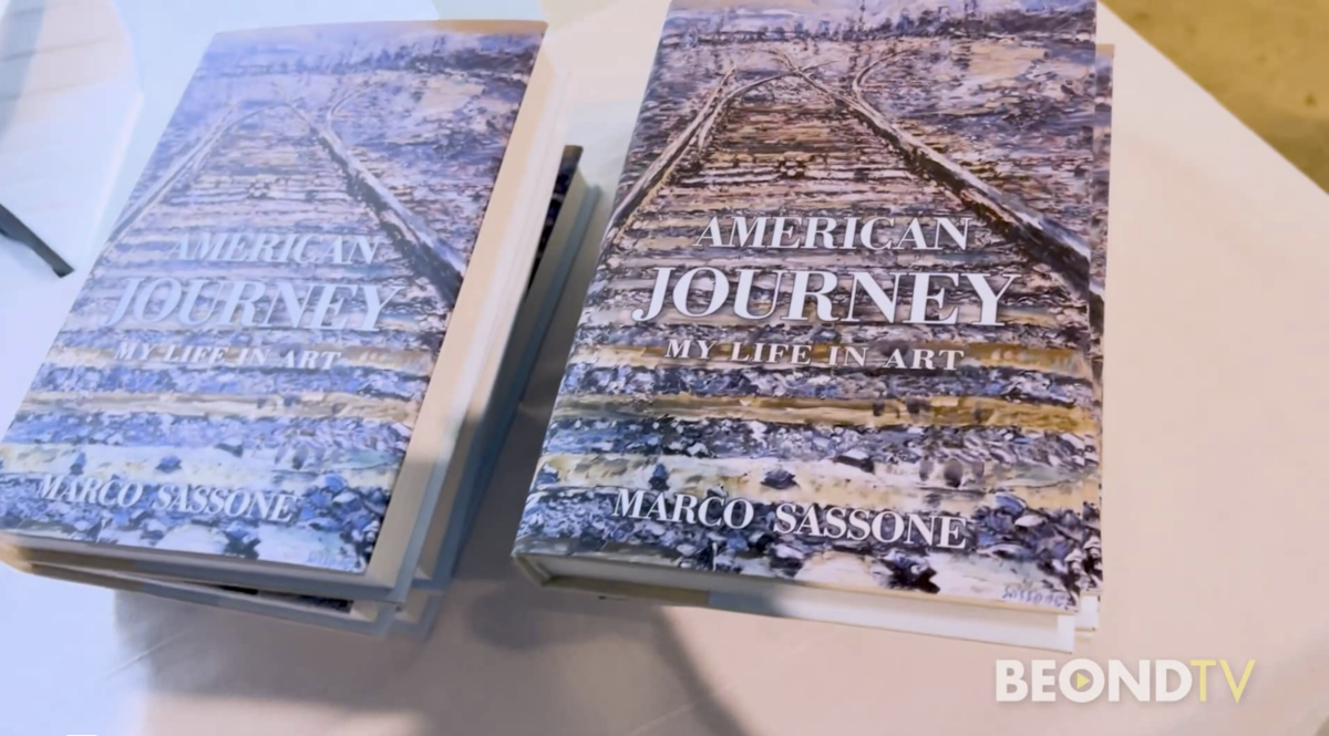 Artist Marco Sassone is now an author in “American Journey”
