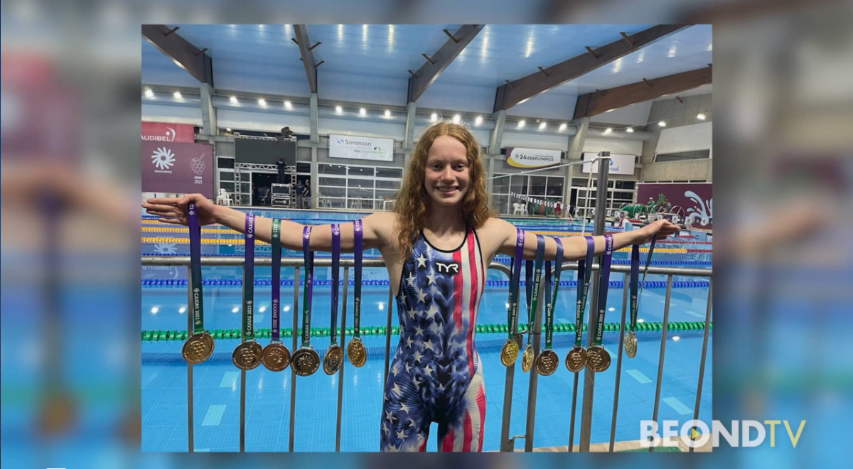 Meet inspirational 16-year-old Deaflympic gold medalist Carli Cronk