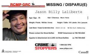 UPDATE: RCMP locates missing 32-year-old man