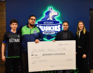 SMG Builders sponsor Keyano Esports Arena