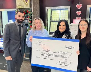 Over $22,000 raised for family of six-year-old in a coma by Prestige Jewelers