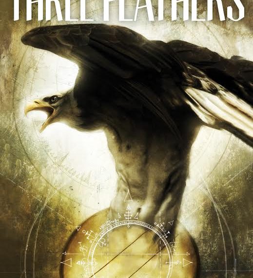 Three Feathers, by Richard Van Camp. Cover illustration.