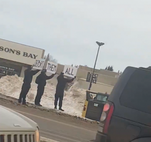 RCMP Hate Crimes Unit Probing Neo-Nazi Display in St. Albert