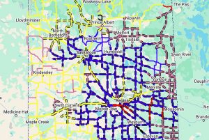 Large areas of Sask. not recommended for travel