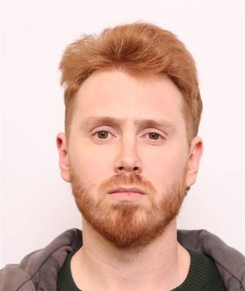 Dylan James Shott, 32. Former Edmonton HS teacher charged with sexual offenses. EPS Photo