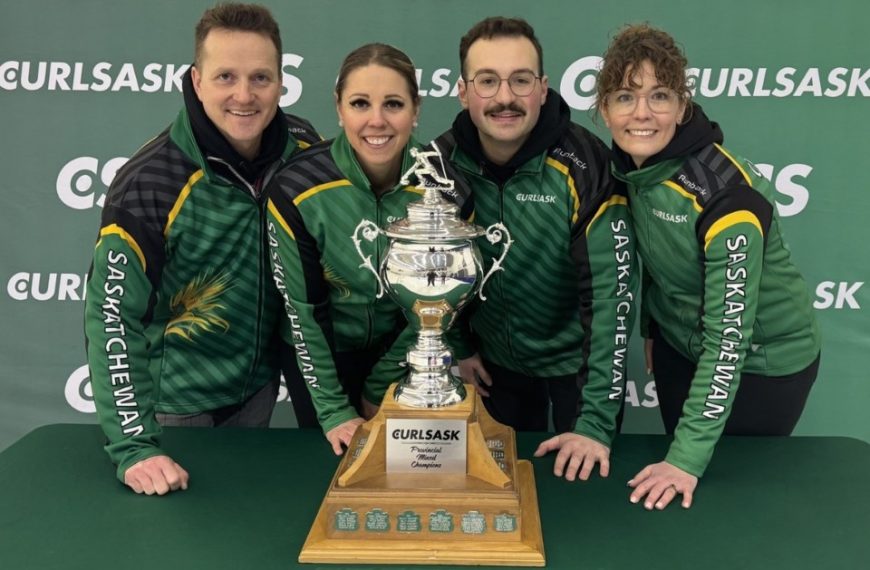 Regina’s Jason Ackerman wins second-straight provincial mixed curling title