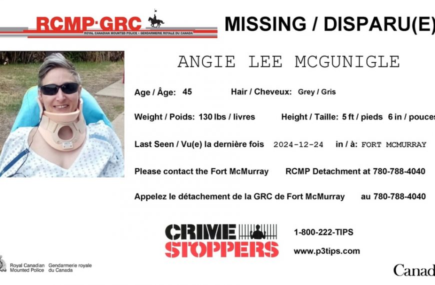 Angie Lee McGunigle, 45. Missing since Christmas 2024