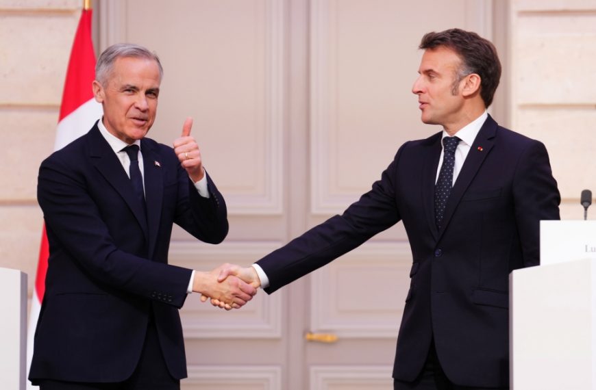 Carney, Macron vow to strengthen ties to tackle geopolitical, economic crises
