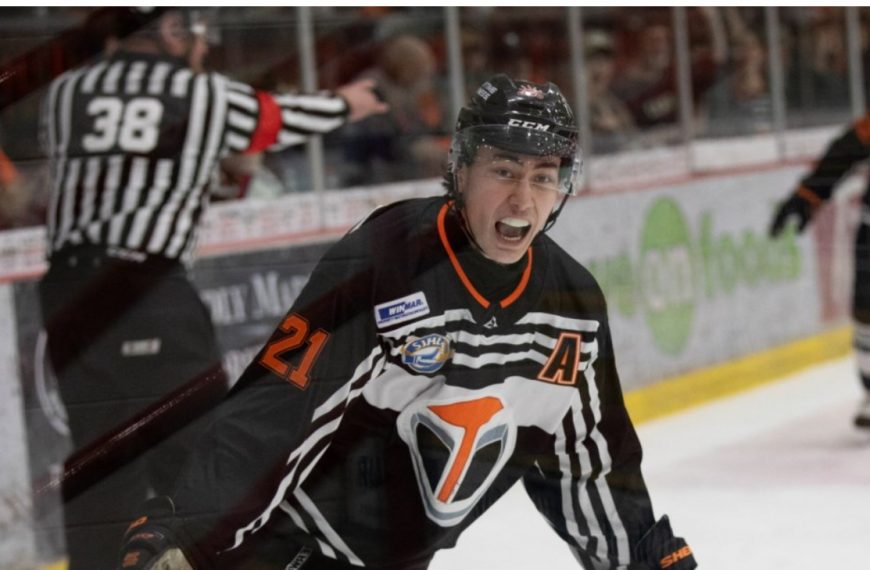 David Coyle’s OT winner pushes the Yorkton Terriers to a wild Game 2 victory