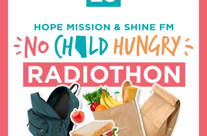 No Child Hungry Radiothon Graphic
