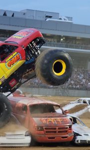 Monster Trucks take over Shell Place