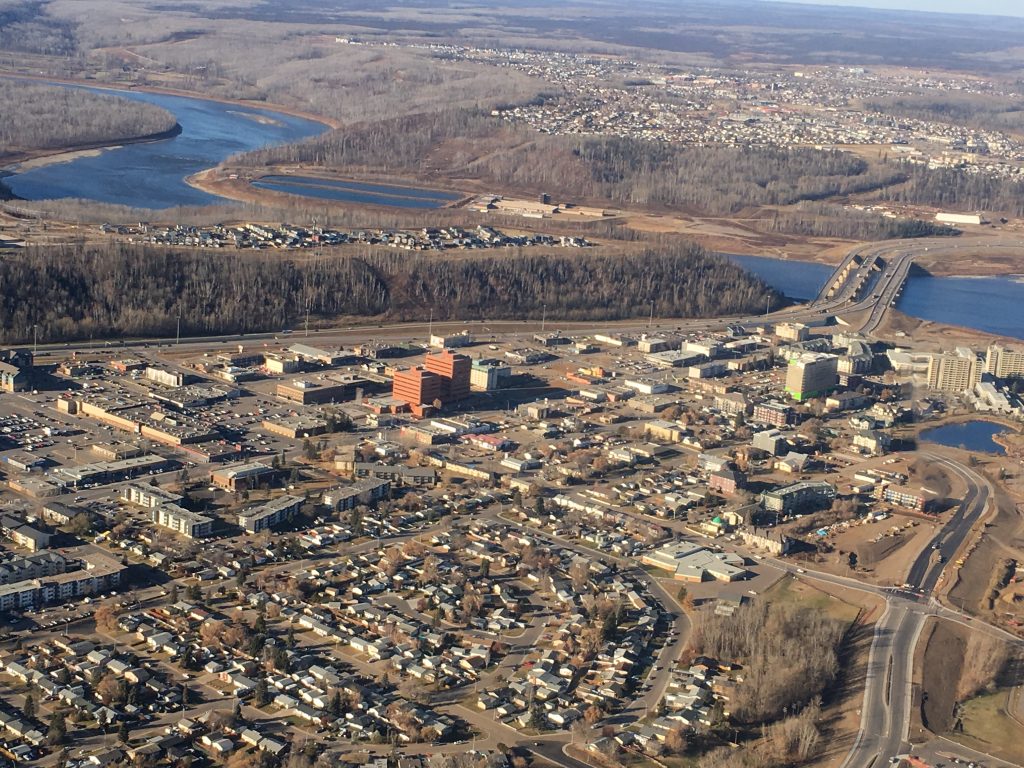 Aerial Shot Fort McMurray