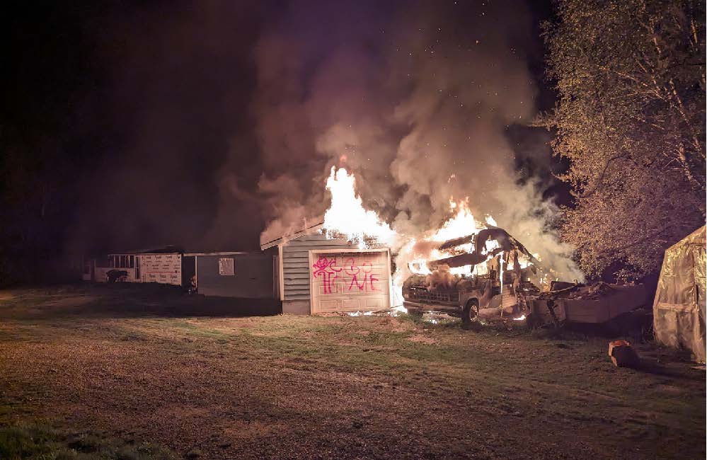 Athabasca RCMP investigate suspected arson