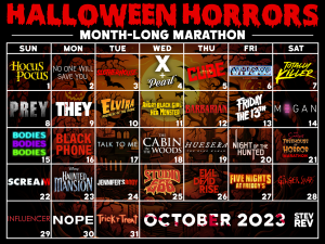 Halloween Horrors – Month-Long Marathon