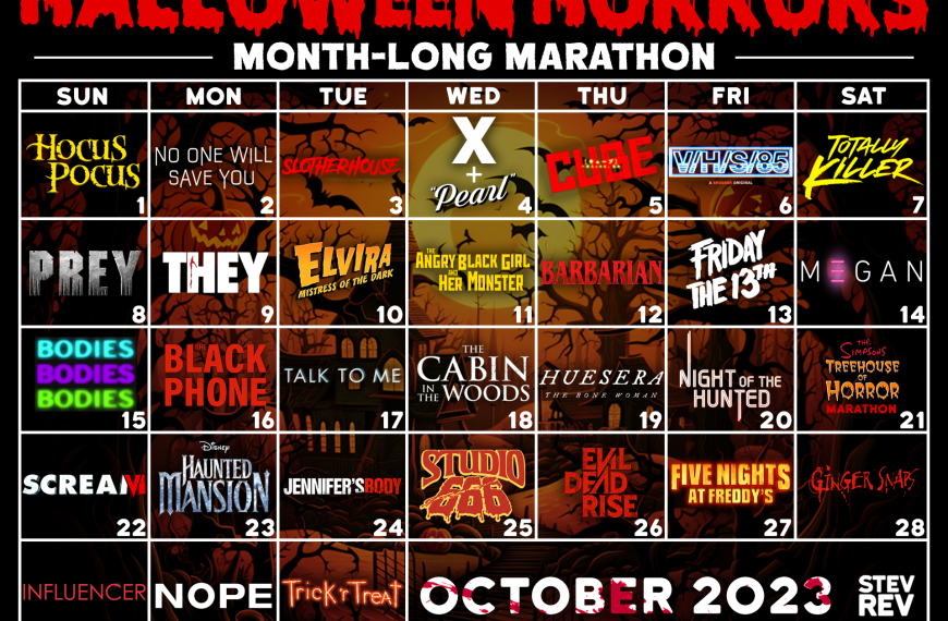 Halloween Horrors – Month-Long Marathon