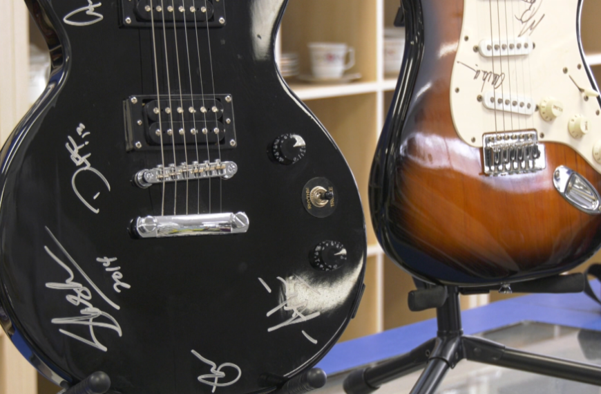 GnR Guitar Quietly Donated to Alberta Goodwill