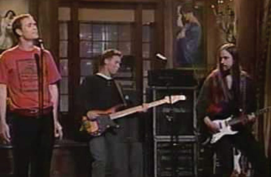 29 years ago The Tragically Hip played SNL