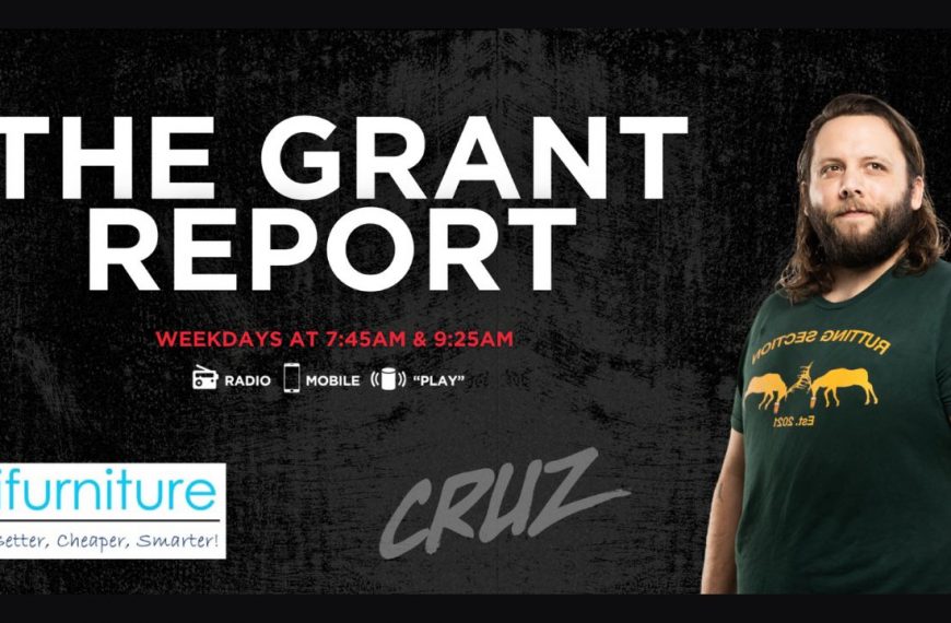 Cruz Mornings with Grant and Jimmy | The Grant Report | A red head runs across Africa