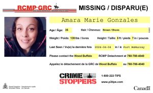 RCMP seeking missing woman