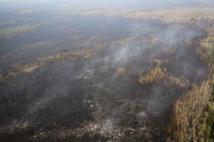 Fire south of Fort McMurray under control