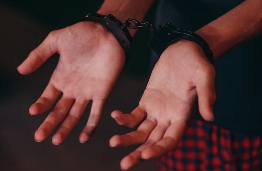 A Person in Handcuffs