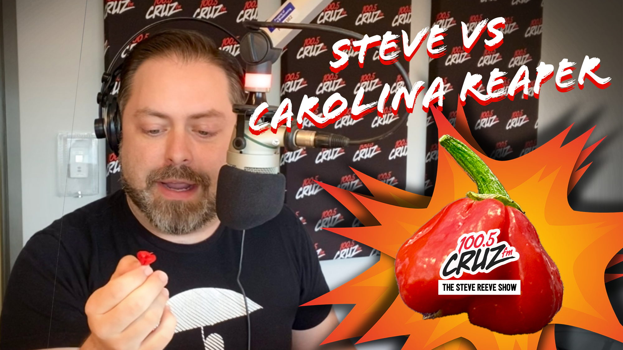 WATCH: Steve vs Carolina Reaper