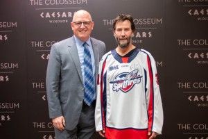 Keanu Reeves: Hockey Player