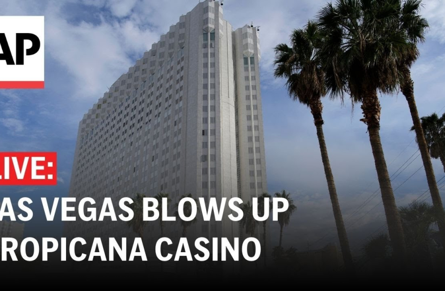 Early Morning Vegas Casino Implosion