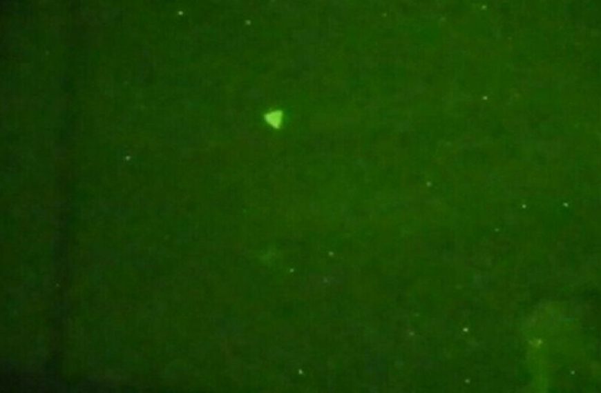 A CRUZ listener Troy got a video of what we think is a UFO.