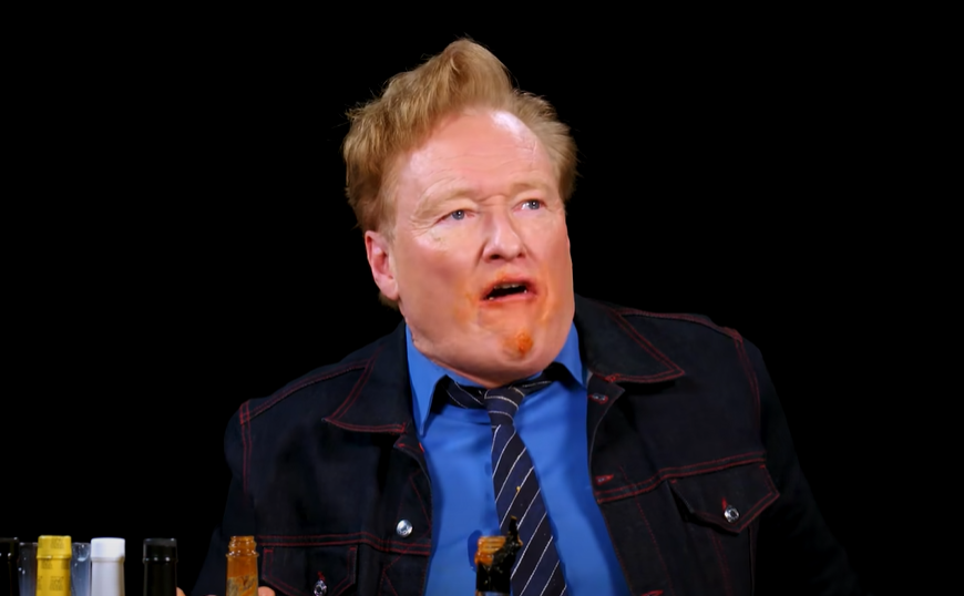 Is Conan O’Brien The Best Hot Ones Guest Ever?