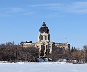 Teachers Marching at the Legislature