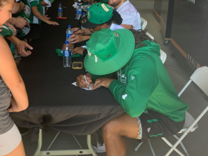 Doesn’t matter if he’s a player or a coach, Naaman Roosevelt is a still a popular name in Riderville