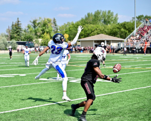 WR Isaiah Woodley is bringing the pro experience to the Regina Thunder