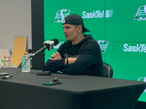 I’m conquering today, and then tomorrow, I’ll conquer tomorrow.” Roughriders QB Trevor Harris Is feeling positive about his recovery process