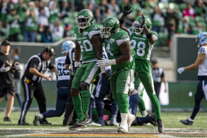 Riders DL Cox Jr. named to CFL  Week 20 Honour Roll