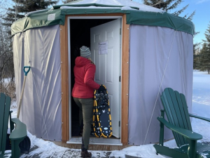Winter Camping Open in Saskatchewan