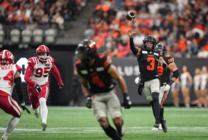 Vernon Adams Jr. rushes for 3 TDs as Lions beat Stampeders 41-30 for West final berth