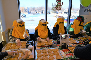 Ranch Ehrlo and Tim Hortons partner for Smile Cookie Campaign