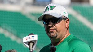 “I want to drink out of that cup, come Grey Cup time.” STC Kent Maugeri ready to be a part of the Roughriders revival